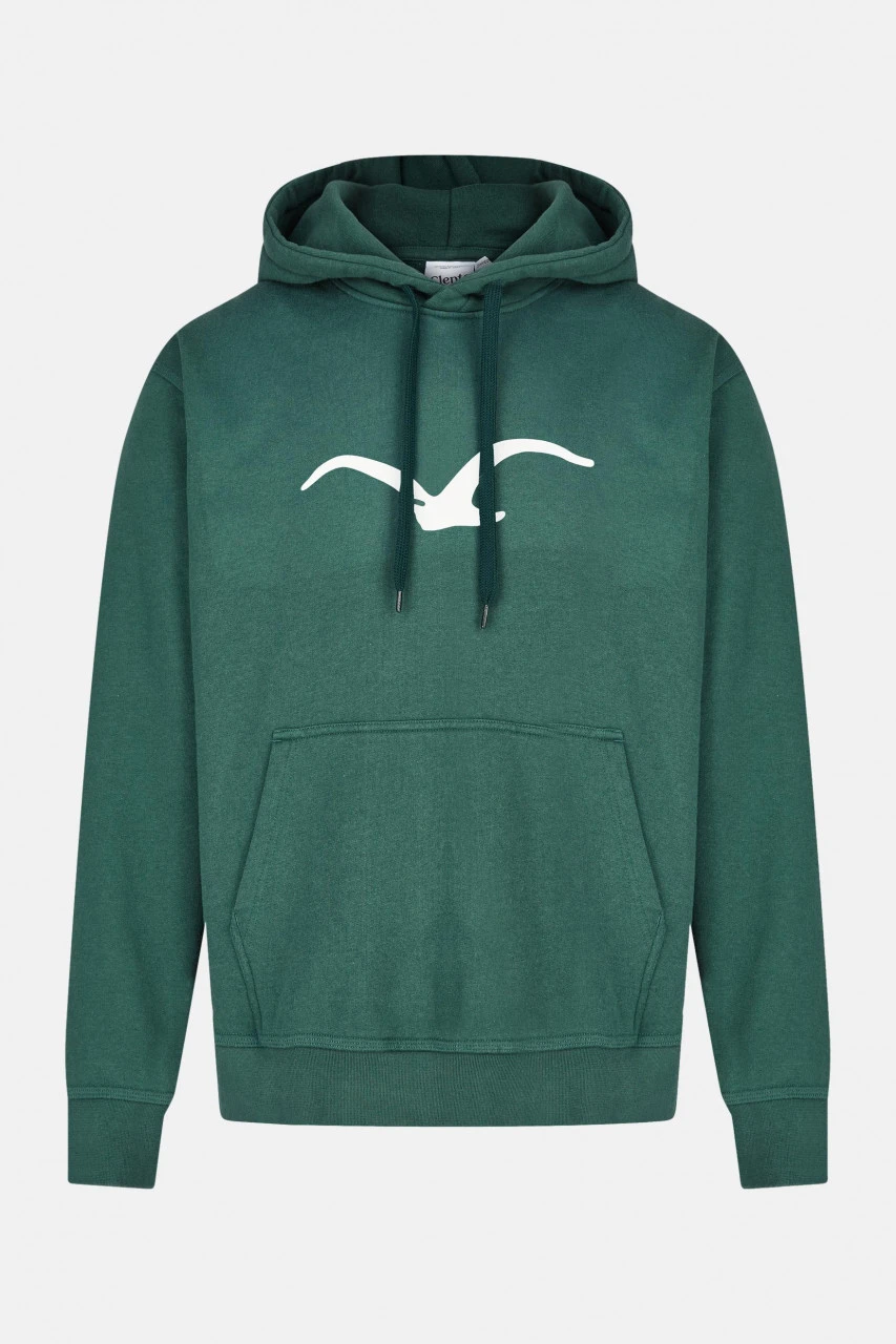 Cleptomanicx Herren Kapuzenpullover Möwe Evergreen Grün Hoody 3 Cleptomanicx Herren Kapuzenpullover Möwe Evergreen Grün Hoody