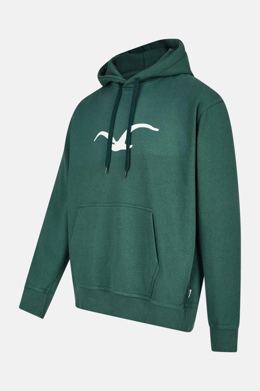 Cleptomanicx Herren Kapuzenpullover Möwe Evergreen Grün Hoody 8 Cleptomanicx Herren Kapuzenpullover Möwe Evergreen Grün Hoody – Bild 6