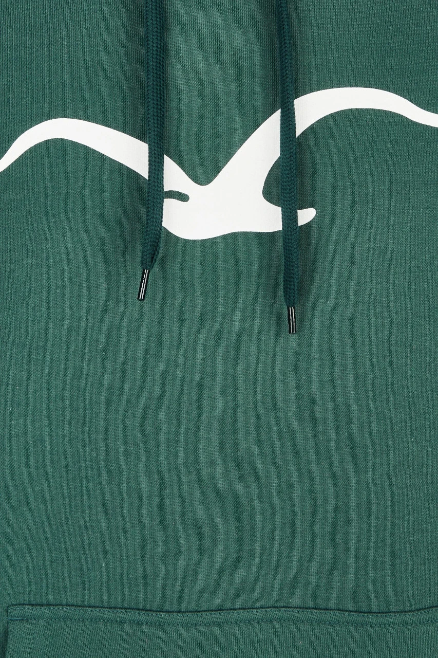 Cleptomanicx Herren Kapuzenpullover Möwe Evergreen Grün Hoody 9 Cleptomanicx Herren Kapuzenpullover Möwe Evergreen Grün Hoody – Bild 7