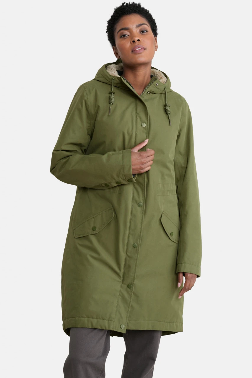 Seasalt Cornwall Plant Hunter 2 Regenjacke Oliv Grün Dark Turf Parka Wintermantel 4 Seasalt Cornwall Plant Hunter 2 Regenjacke Oliv Grün Dark Turf Parka Wintermantel – Bild 2