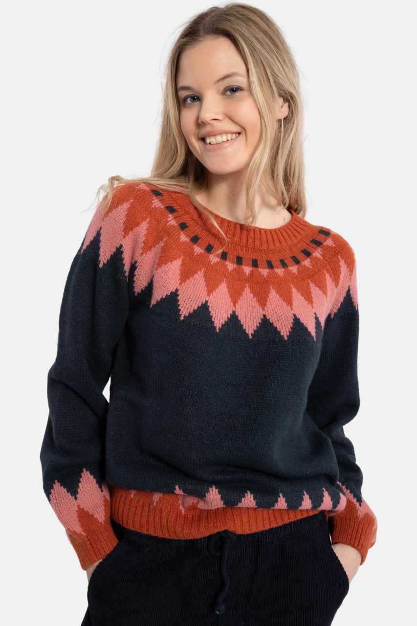 Danefae Danehot Stove Damen Pullover Norweger Isländer 4 Danefae Danehot Stove Damen Pullover Norweger Isländer – Bild 2