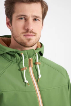 Derbe Isleby Herren Softshell Jacke Cactus Doe Grün Ocker -Derbi Kleidung Geschaft 14034 4 1280x1280