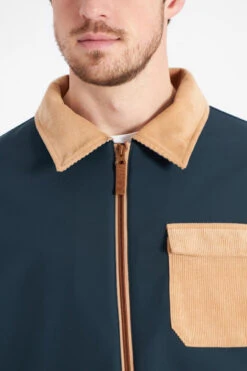 Derbe Kartby Herren Softshelljacke Navy Doe Dunkelblau Ocker -Derbi Kleidung Geschaft 14035 4 1280x1280