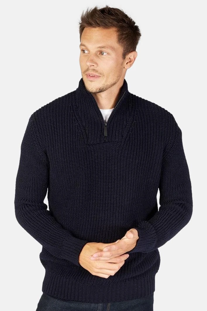 IrelandsEye Troyer Reefer Dunkelblau Herren Pullover Navy Marine 3 IrelandsEye Troyer Reefer Dunkelblau Herren Pullover Navy Marine