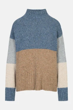 IrelandsEye Pullover Iris Damen Pullover Mehrfarbig Blau Beige Braun -Derbi Kleidung Geschaft 14072 5vcxsa6wA4pM9b 1280x1280