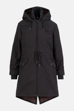 Blutsgeschwister High End Simplicity Damen Wintermantel Schwarz Dark Beauty