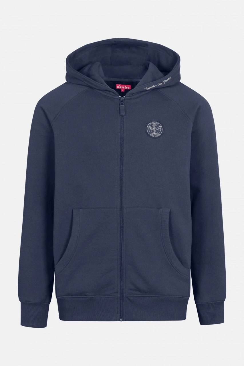 Derbe Seehecht Sea Shepherd Gots Organic Herren Sweatjacke Navy Dunkelblau 3 Derbe Seehecht Sea Shepherd Gots Organic Herren Sweatjacke Navy Dunkelblau