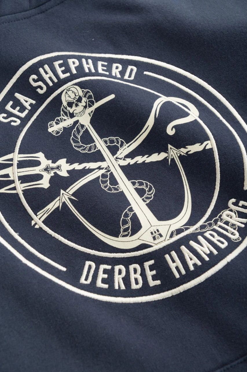 Derbe Zope Sea Shepherd Gots Organic Damen Pullover Navy Dunkelblau 5 Derbe Zope Sea Shepherd Gots Organic Damen Pullover Navy Dunkelblau – Bild 3