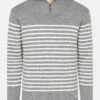 Armor-Lux Armor Lux Herren Troyer Pullover Grau Natur Gestreift Cammionneur Heritage -Derbi Kleidung Geschaft 14125 08TKfAJej5SmUk 1280x1280