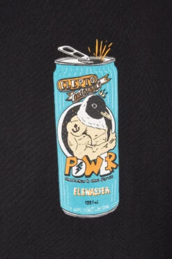 Cleptomanicx Herren T-Shirt Bad Taste Möwe Schwarz Baumwolle Nachhaltig -Derbi Kleidung Geschaft 14132 4 1280x1280