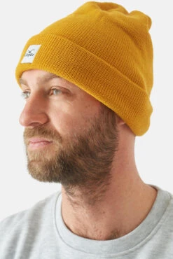 Cleptomanicx Cimo Strickmütze Beanie Gelb Sunflower -Derbi Kleidung Geschaft 14136 2 1280x1280