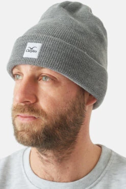 Cleptomanicx Cimo Strickmütze Beanie Grau Heather Grey -Derbi Kleidung Geschaft 14137 2 1280x1280