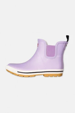 Derbe Wattpuuschen Pelz Purple Rose Flieder Gummistiefel Halbstiefel Hell Lila -Derbi Kleidung Geschaft 14142 3 1280x1280