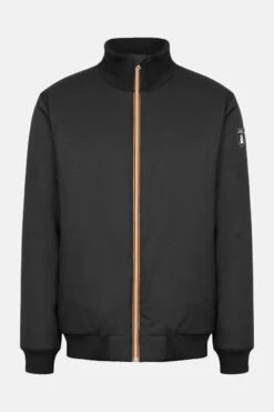 Derbe Thomsholm Herren Jacke Schwarz Black Caramel Beige