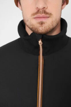 Derbe Thomsholm Herren Jacke Schwarz Black Caramel Beige -Derbi Kleidung Geschaft 14146 4 1280x1280