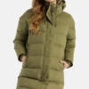 Selfhood Hooded Puffer Coat Damen Wintermantel Oliv Grün -Derbi Kleidung Geschaft 14179 0G33OtZGqVOU2T 1280x1280