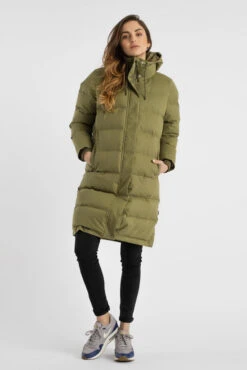 Selfhood Hooded Puffer Coat Damen Wintermantel Oliv Grün 12 Selfhood Hooded Puffer Coat Damen Wintermantel Oliv Grün -Derbi Kleidung Geschaft 14179 3 1280x1280