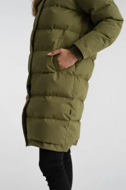 Selfhood Hooded Puffer Coat Damen Wintermantel Oliv Grün 14 Selfhood Hooded Puffer Coat Damen Wintermantel Oliv Grün -Derbi Kleidung Geschaft 14179 5 1280x1280