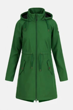 Blutsgeschwister Swallowtail Promenade Damen Softshell Grün Rose Stem Übergangsjacke