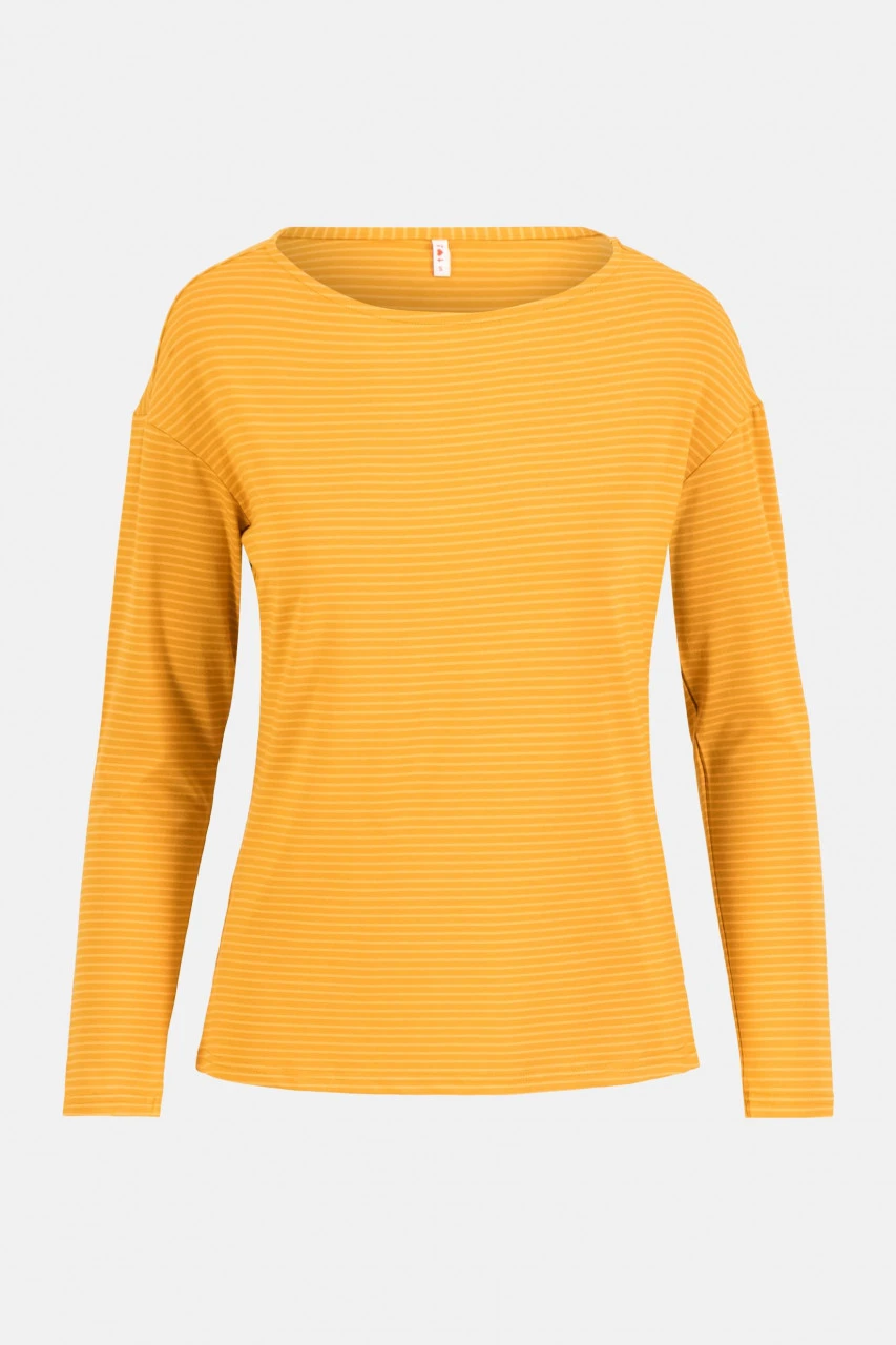 Blutsgeschwister Sweet Sailorette Damen Streifenshirt Gelb Langarm Funny Honey Nachhaltig 3 Blutsgeschwister Sweet Sailorette Damen Streifenshirt Gelb Langarm Funny Honey Nachhaltig