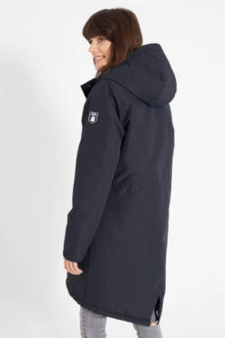 Derbe Friese Festholm Damen Winterjacke Navy Dunkelblau Check -Derbi Kleidung Geschaft 14200 3 1280x1280