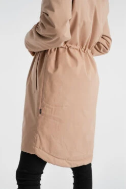 Selfhood Hooded Coat Damen Wintermantel Rosa Dustrose Gefütterter Parka -Derbi Kleidung Geschaft 14206 4 1280x1280