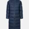 Derbe Interholm Long Cozy Damen Wintermantel Blau Dress Blue Caramel Puffer Jacket Teddy -Derbi Kleidung Geschaft 14210 0 1280x1280