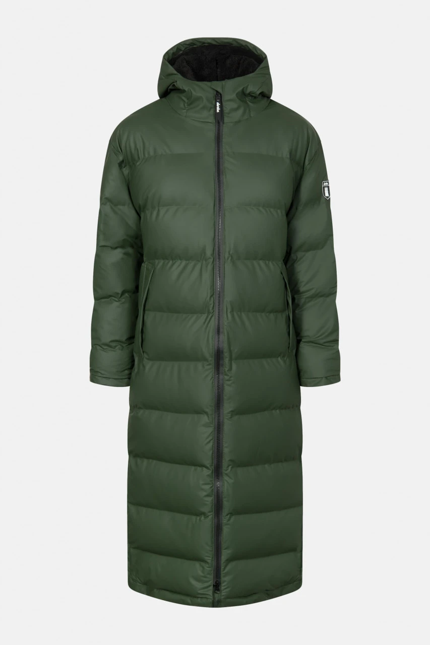 Derbe Interholm Long Cozy Damen Wintermantel Oliv Grün Kombu Green Black Puffer Jacket Teddy 3 Derbe Interholm Long Cozy Damen Wintermantel Oliv Grün Kombu Green Black Puffer Jacket Teddy