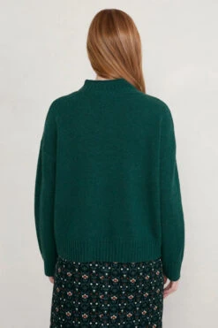Seasalt Cornwall Pullover Trevorrow Jumper Damen Grün Dark Fern -Derbi Kleidung Geschaft 14221 1 1280x1280