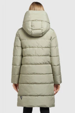 Khujo Jilias 3 Damen Wintermantel Grau Grün Dark Mint Green Super Women Puffer Jacket -Derbi Kleidung Geschaft 14229 5 1280x1280