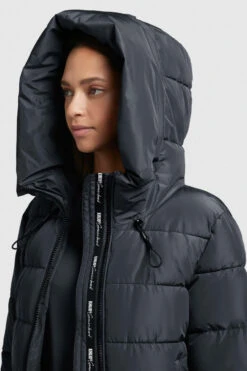 Khujo Jilias 3 Damen Wintermantel Blau Grau Obrage Blue Super Women Puffer Jacket -Derbi Kleidung Geschaft 14231 6 1280x1280