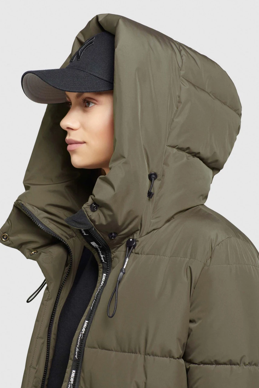 Khujo Soulani 2 Damen Wintermantel Oliv Grün Hunter Green 9 Khujo Soulani 2 Damen Wintermantel Oliv Grün Hunter Green – Bild 7