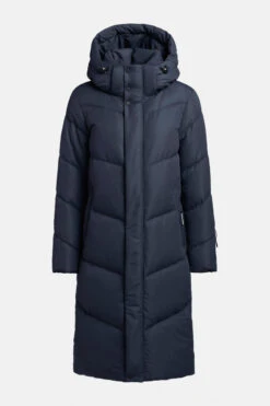 Khujo Torino Damen Wintermantel Blau Grau Shadow Navy -Derbi Kleidung Geschaft 14234 1 1280x1280