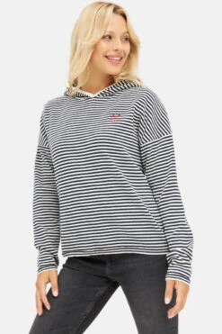 Derbe Robbenschnute Damen Hoodie Kapuzenpullover Gestreift Navy Dunkelblau Weiß Nachhaltig 10 Derbe Robbenschnute Damen Hoodie Kapuzenpullover Gestreift Navy Dunkelblau Weiß Nachhaltig -Derbi Kleidung Geschaft 14238 1 1280x1280