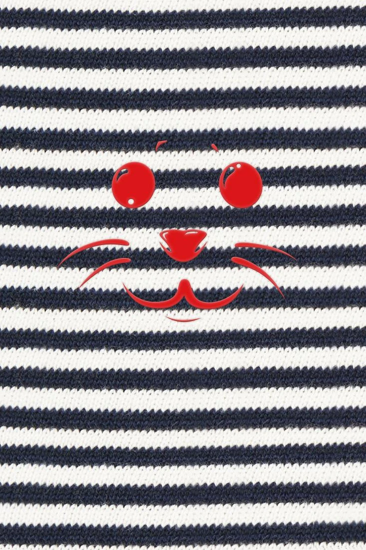 Derbe Robbenschnute Damen Hoodie Kapuzenpullover Gestreift Navy Dunkelblau Weiß Nachhaltig 8 Derbe Robbenschnute Damen Hoodie Kapuzenpullover Gestreift Navy Dunkelblau Weiß Nachhaltig – Bild 6