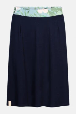 Derbe Hawa Uni Damen Rock Dunkelblau Navy Nachhaltig