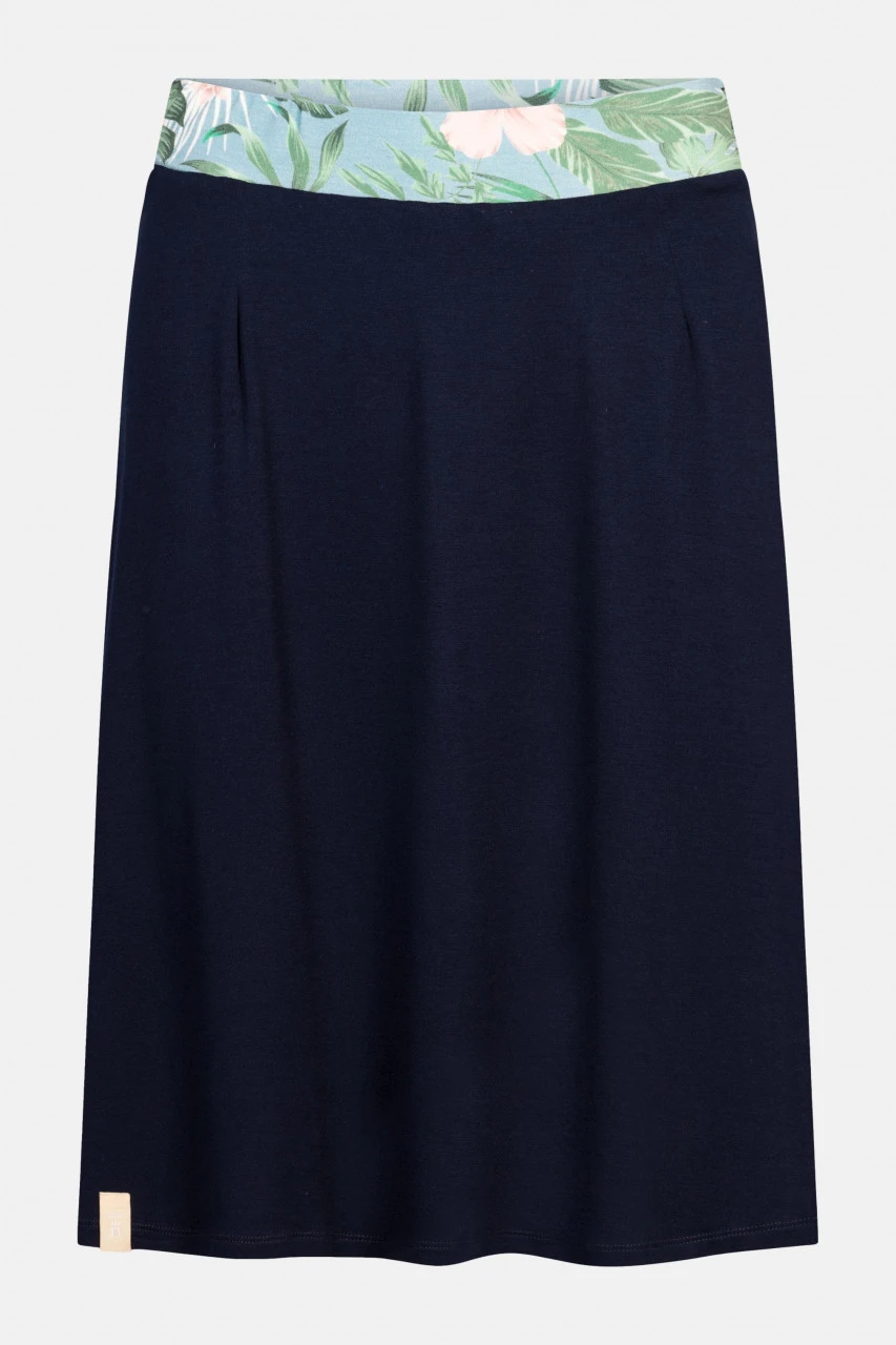 Derbe Hawa Uni Damen Rock Dunkelblau Navy Nachhaltig 3 Derbe Hawa Uni Damen Rock Dunkelblau Navy Nachhaltig