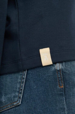 Derbe Peace Damen Longsleeve Pullover Navy Dunkelblau Weiß Nachhaltig -Derbi Kleidung Geschaft 14244 4 1280x1280