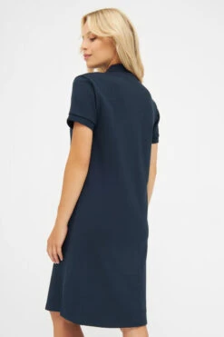 Derbe Robbenschnute Damen Polo Kleid Navy Dunkelblau Nachhaltig -Derbi Kleidung Geschaft 14245 2 1280x1280