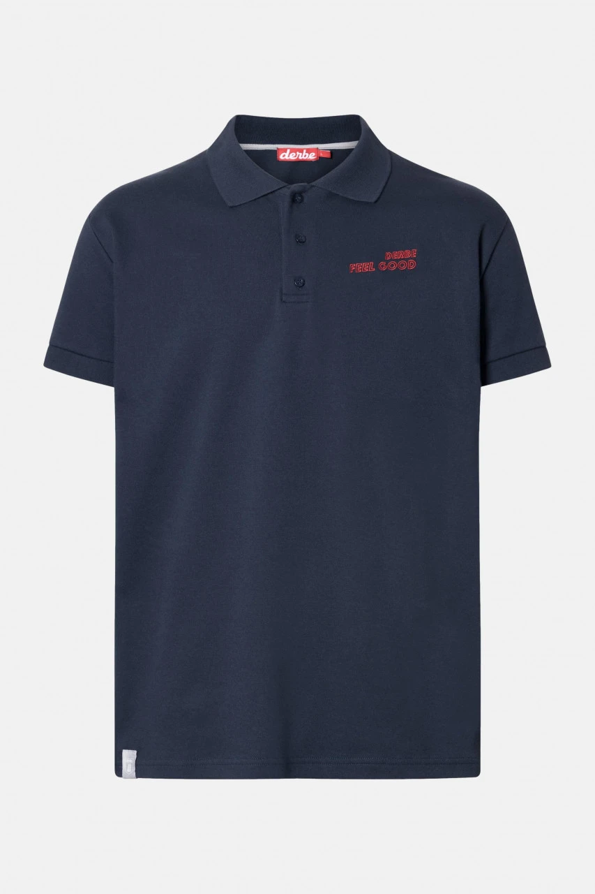 Derbe Feel Good Herren Polo Shirt Navy Dunkelblau Nachhaltig 3 Derbe Feel Good Herren Polo Shirt Navy Dunkelblau Nachhaltig
