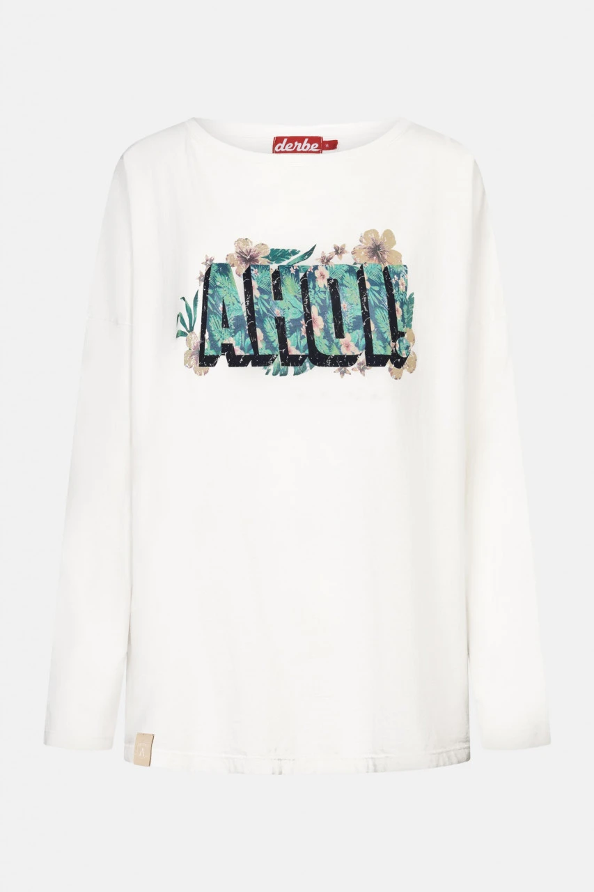 Derbe Hawahoi Damen Longsleeve Off White Langarmshirt Weiß Nachhaltig 3 Derbe Hawahoi Damen Longsleeve Off White Langarmshirt Weiß Nachhaltig