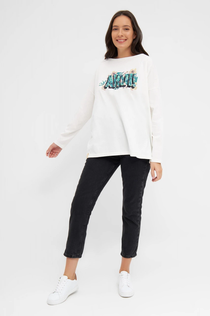 Derbe Hawahoi Damen Longsleeve Off White Langarmshirt Weiß Nachhaltig 6 Derbe Hawahoi Damen Longsleeve Off White Langarmshirt Weiß Nachhaltig – Bild 4