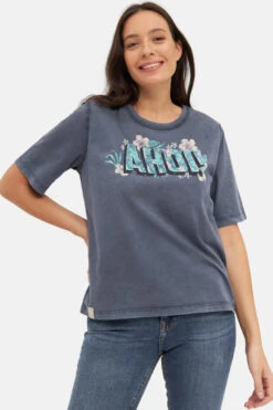 Derbe Hawahoi Damen T-Shirt Navy Blau Nachhaltig -Derbi Kleidung Geschaft 14284 1 1280x1280