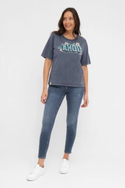 Derbe Hawahoi Damen T-Shirt Navy Blau Nachhaltig -Derbi Kleidung Geschaft 14284 3 1280x1280