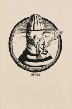 Derbe Matrosenmöwe Hoodie Herren Kapuzenpullover Beige Semolina -Derbi Kleidung Geschaft 14297 2 1280x1280