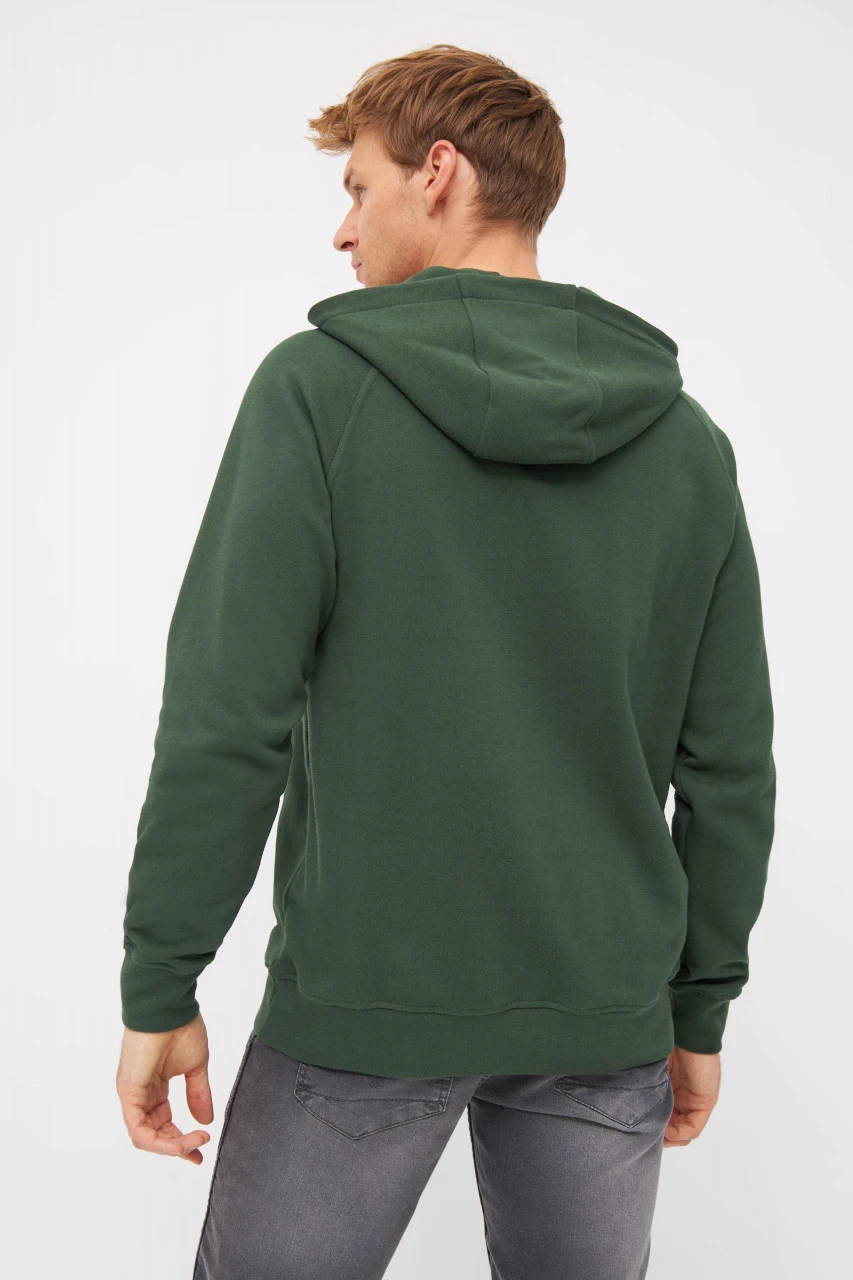 Derbe Vacar Hoodie Herren Kapuzenpullover Grün Kombu Green 5 Derbe Vacar Hoodie Herren Kapuzenpullover Grün Kombu Green – Bild 3