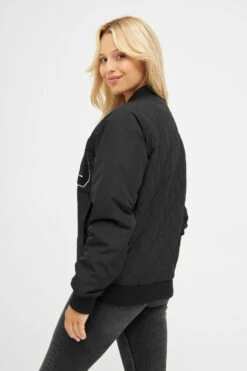 Derbe Quiltby College Unisex Jacke Schwarz Black Nachhaltig -Derbi Kleidung Geschaft 14310 4 1280x1280