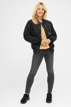 Derbe Quiltby College Unisex Jacke Schwarz Black Nachhaltig -Derbi Kleidung Geschaft 14310 5 1280x1280