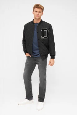 Derbe Quiltby College Unisex Jacke Schwarz Black Nachhaltig -Derbi Kleidung Geschaft 14310 6 1280x1280