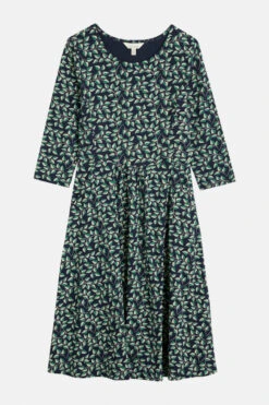 Seasalt Cornwall April Damen Kleid Blau Grün Blätter Floral -Derbi Kleidung Geschaft 14314 4 1280x1280